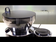 Escala eléctrica de Machine With Electronic de la amoladora de café de la capacidad de Homezest GD6001T 200g